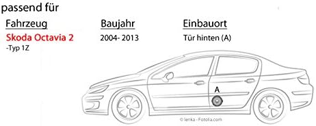Lautsprecher Einbauset passend mit JVC CS-J610X 16,5cm Auto Einbauzubehör 300Watt Koaxe KFZ PKW Paar