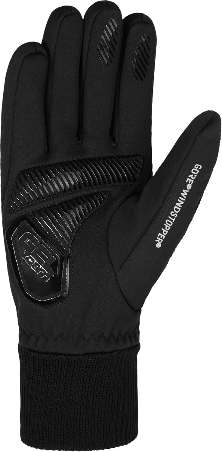 Ziener Erwachsene SMU 18-GWS 414 Bike Glove Handschuhe Schwarz 7.5, Schwarz 7.5
