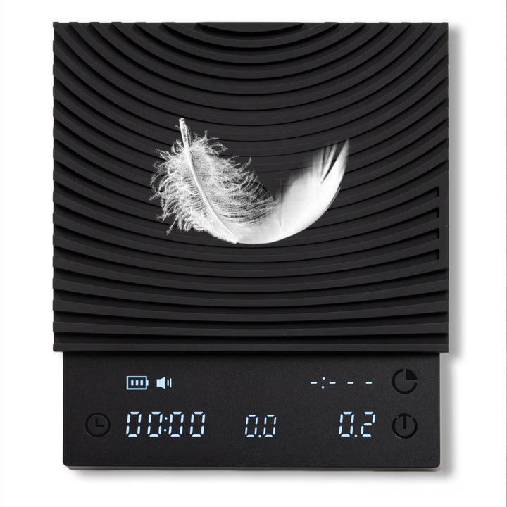 TIMEMORE Black Mirror Basic 3 Kaffeewaage, 0,1g, 2kg, Timer, Schwarz