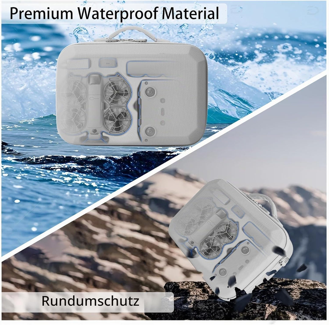 Tasche für DJI Neo 2 Case, Tragetasche für DJI Neo 2 Fly More Combo Zubehör Tragbare, Kompakte Reise