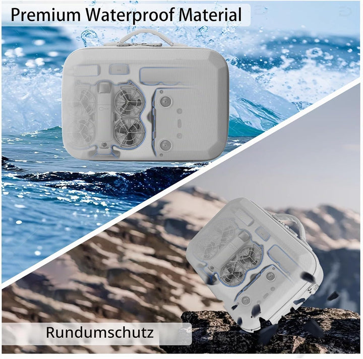 Tasche für DJI Neo 2 Case, Tragetasche für DJI Neo 2 Fly More Combo Zubehör Tragbare, Kompakte Reise