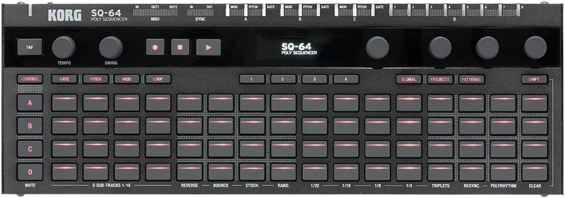 KORG SQ-64 Polyphonic Step Sequencer + Software Bundle