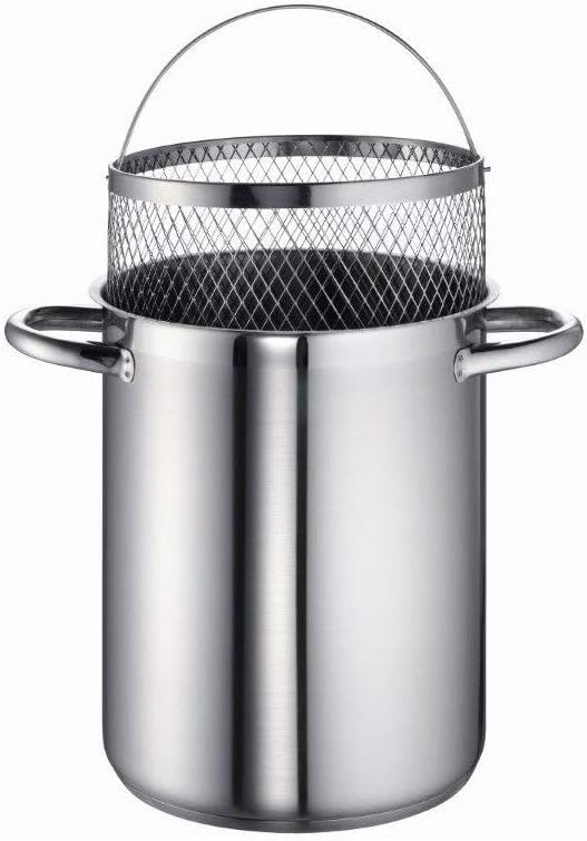 Rohe Germany 262431-02 Spargeltopf Kim, inklusive Spargelschäler, Edelstahl, Induktion, 4.5 liters,