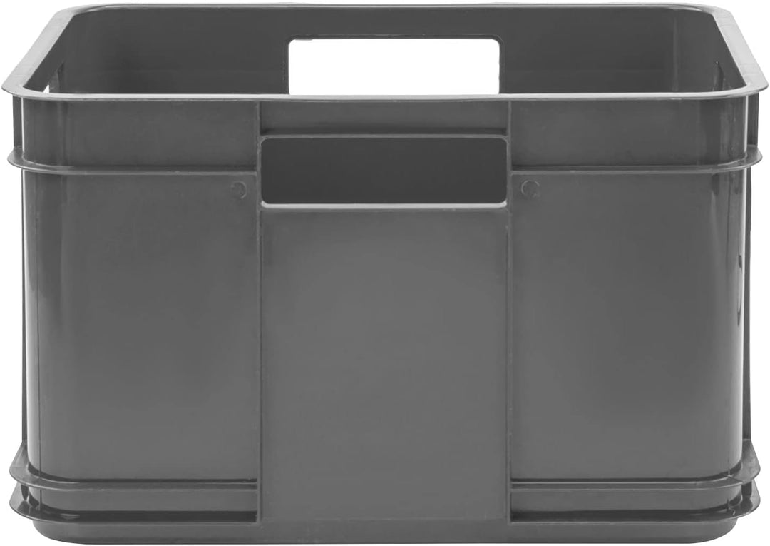 PAFEN 9x Euro Stapelbox Bruno Eco Blau Grau Euro-Box Stapelkasten 16L Transport Eurobehälter 9x 16L