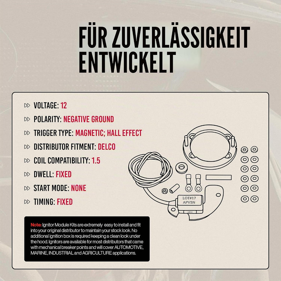 PerTronix Zündgerät für Delco 8 Zylinder 1181