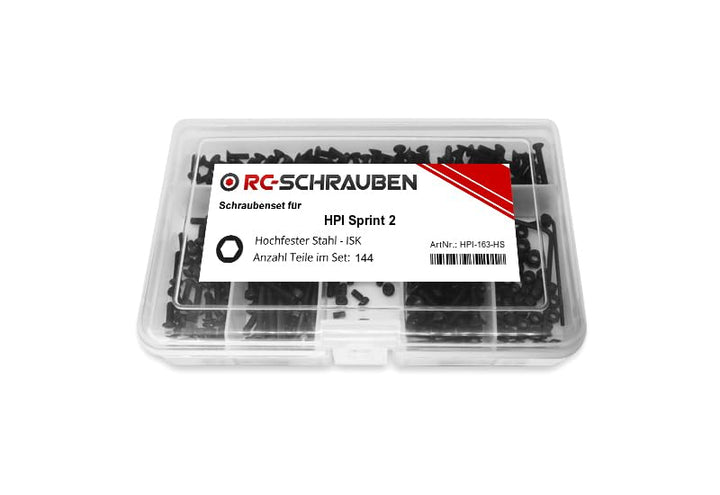 Schrauben-Set für den HPI Sprint 2 -Stahl-, Stahl