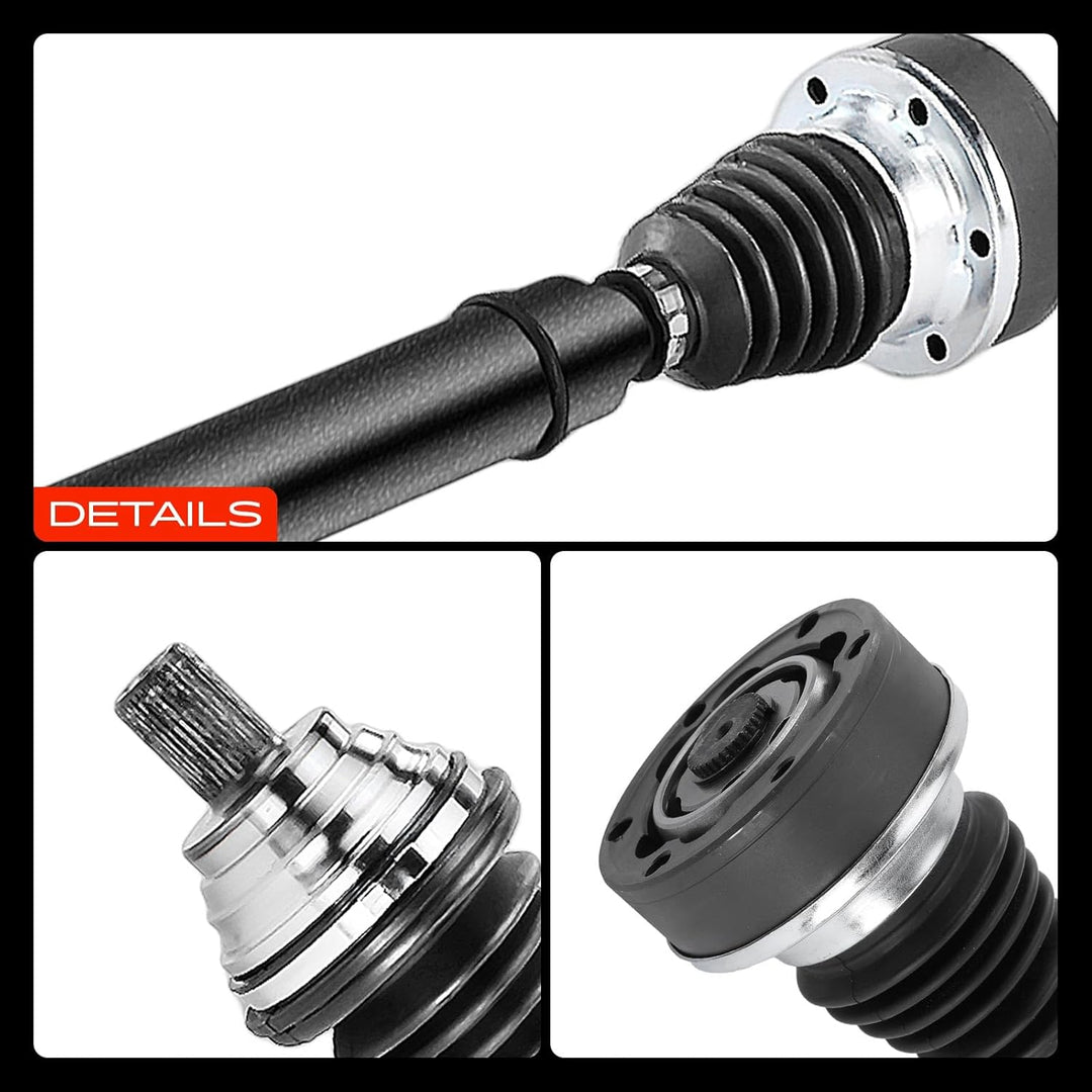 Frankberg Antriebswelle Vorderachse Rechts Kompatibel mit A3 8P1 1.6L 2003-2007 Golf V 1K1 1.6L 2003