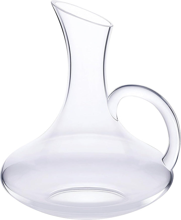 Red Wine Decanter, Glass Carafe Aerator, 100% Lead-Free Crystal Wine Carafe, Unique Wine Aerator Pre
