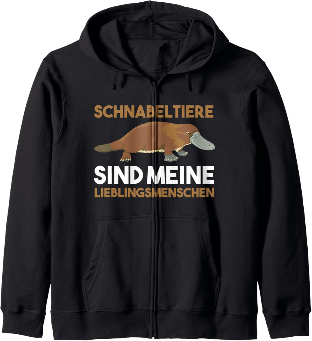 Platypus Schnabeltier Kapuzenjacke