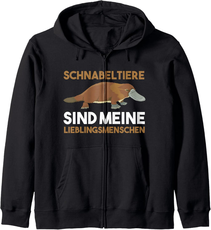 Platypus Schnabeltier Kapuzenjacke