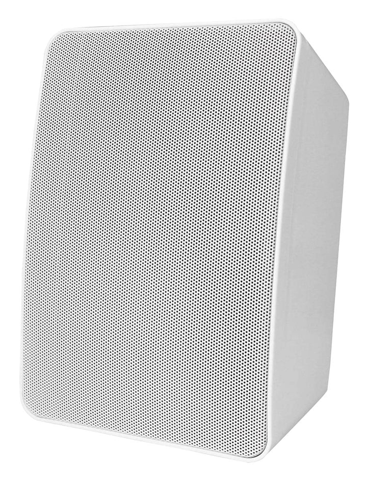 E-Lektron M-255 100V ELA / 8-Ohm Lautsprecher Box Weiss + Wandhalterung für Hintergrundmusik und Ans