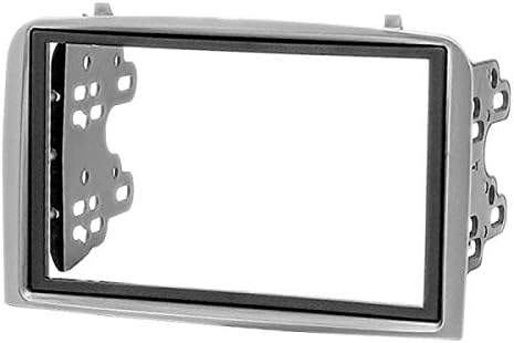 Sound way - 2 DIN Radio Blende Einbau Rahmen Adapter Einbauset kompatibel mit Alfa Romeo 147 / GT -