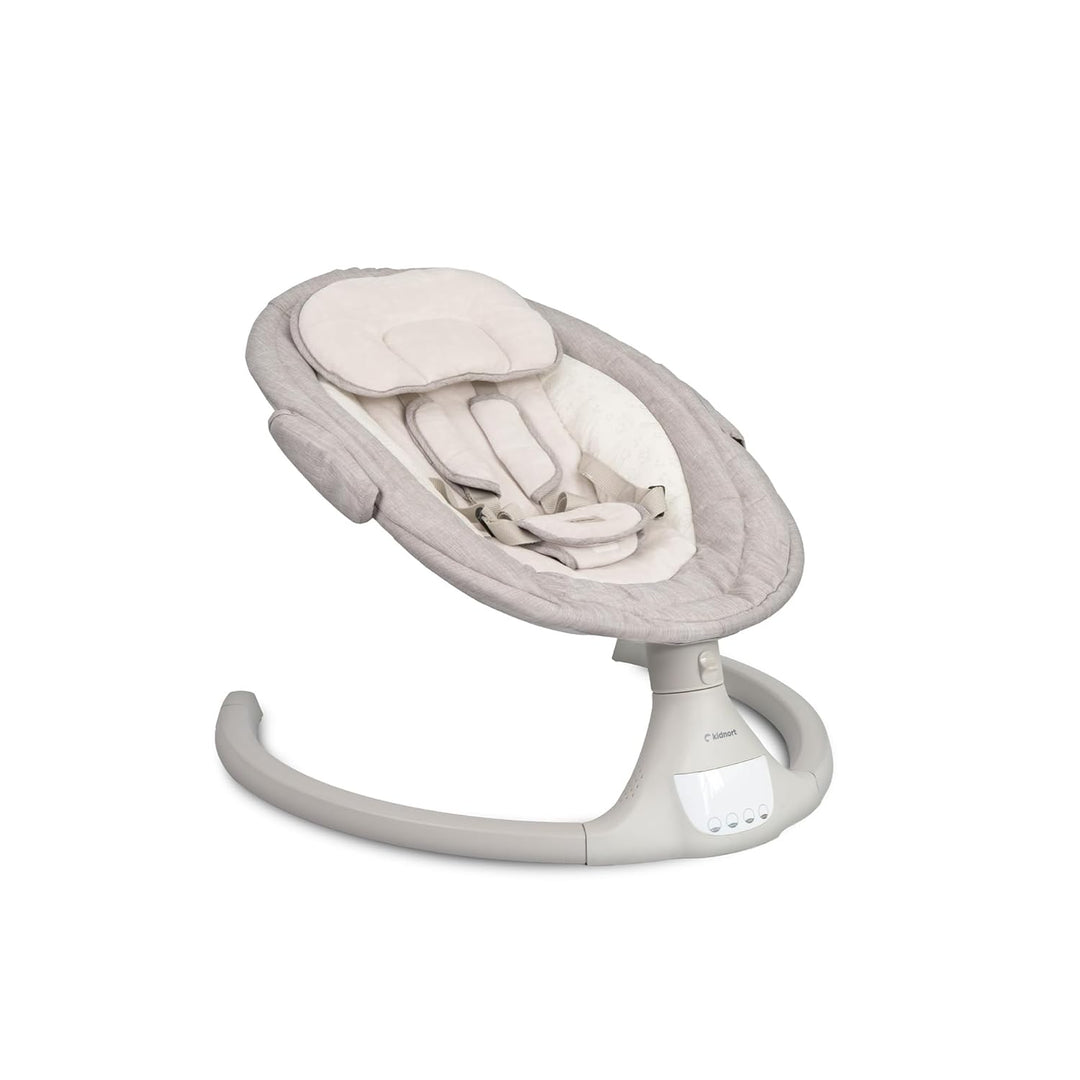 Svaie Babywippe elektrisch Babyschaukel bis 9 kg mit Fernbedienung Bluetooth 5 Schaukelstufen Batter