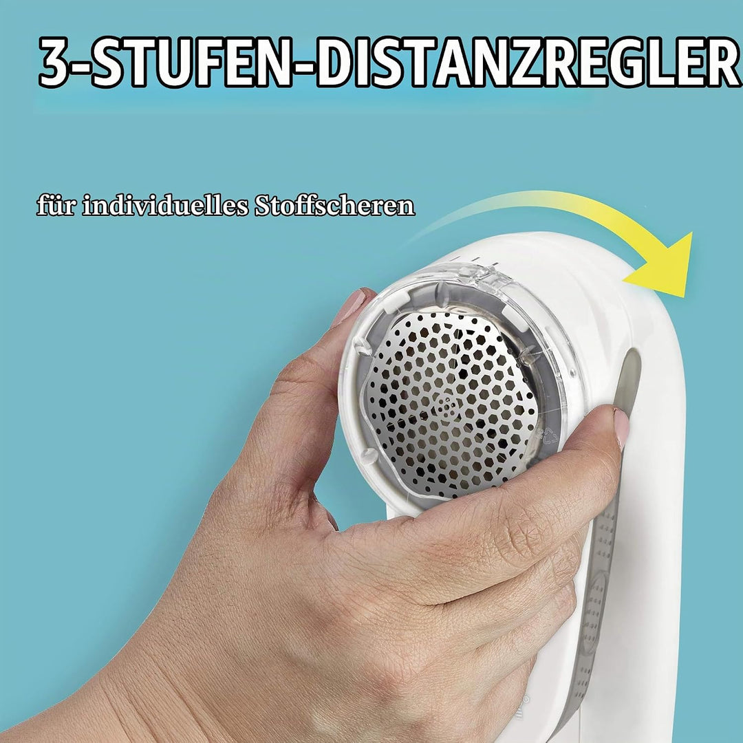 Conair Fusselentferner, Wiederaufladbarer Fusselrasierer für Kleidung und Stoffe, Ergonomischer Grif