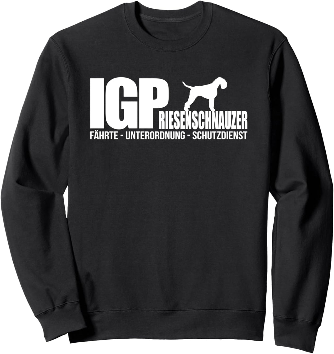 IGP Riesenschnauzer Hundesport IPO Hunde Sweatshirt