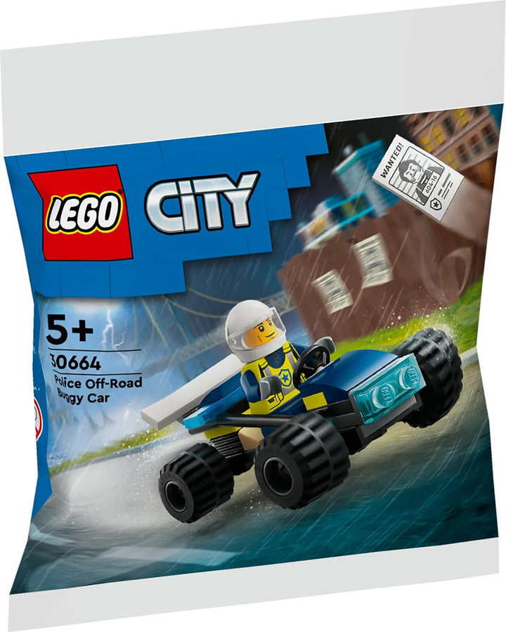 Lego City Set: 60419 Polizeistation auf der Gefängnisinsel & 30664 Polizei-Geländebuggy