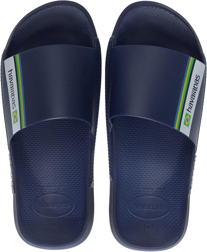 Havaianas Unisex Slide Brasil Schiebe-Sandalen, Navy Blue