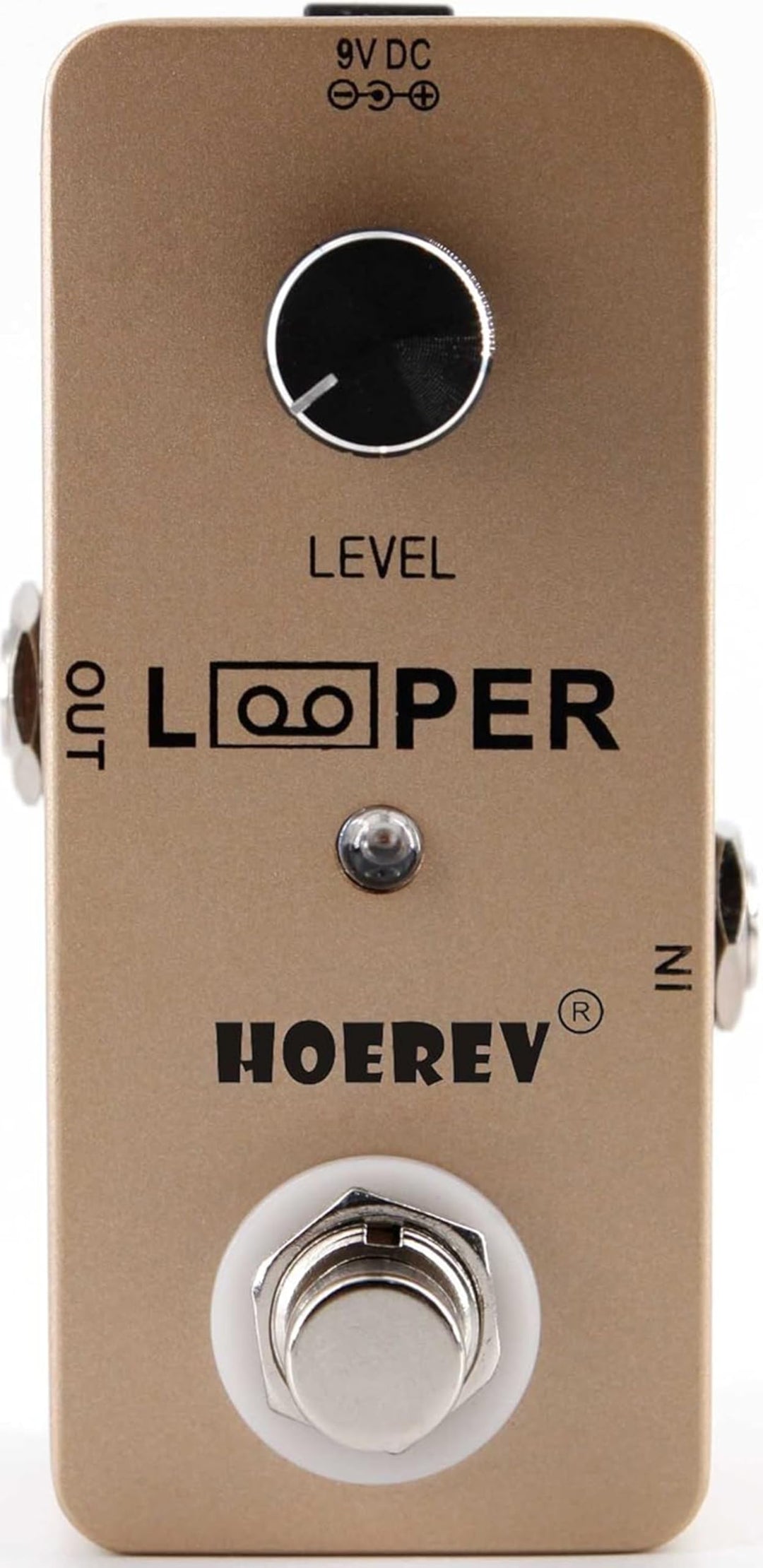Hoerev Gitarre Mini Loop Effektor Looper Sampler Effekte Tuner für elektrische akustische Gitarre Ba