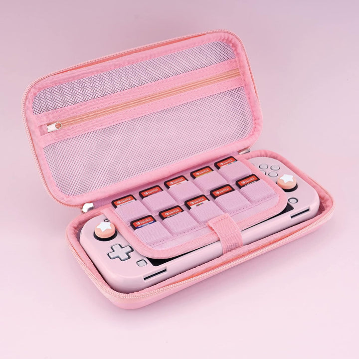 Tasche für Nintendo Switch Lite,Harte Tasche Tragetasche Hülle Case Schutzhülle,weiches Velet Futter