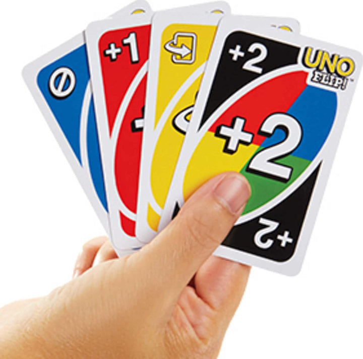 UNO - Karten-Spiels mit beidseitig bedruckten Karten, neuem Twist und spezieller FLIP-Karte, GDR44 (