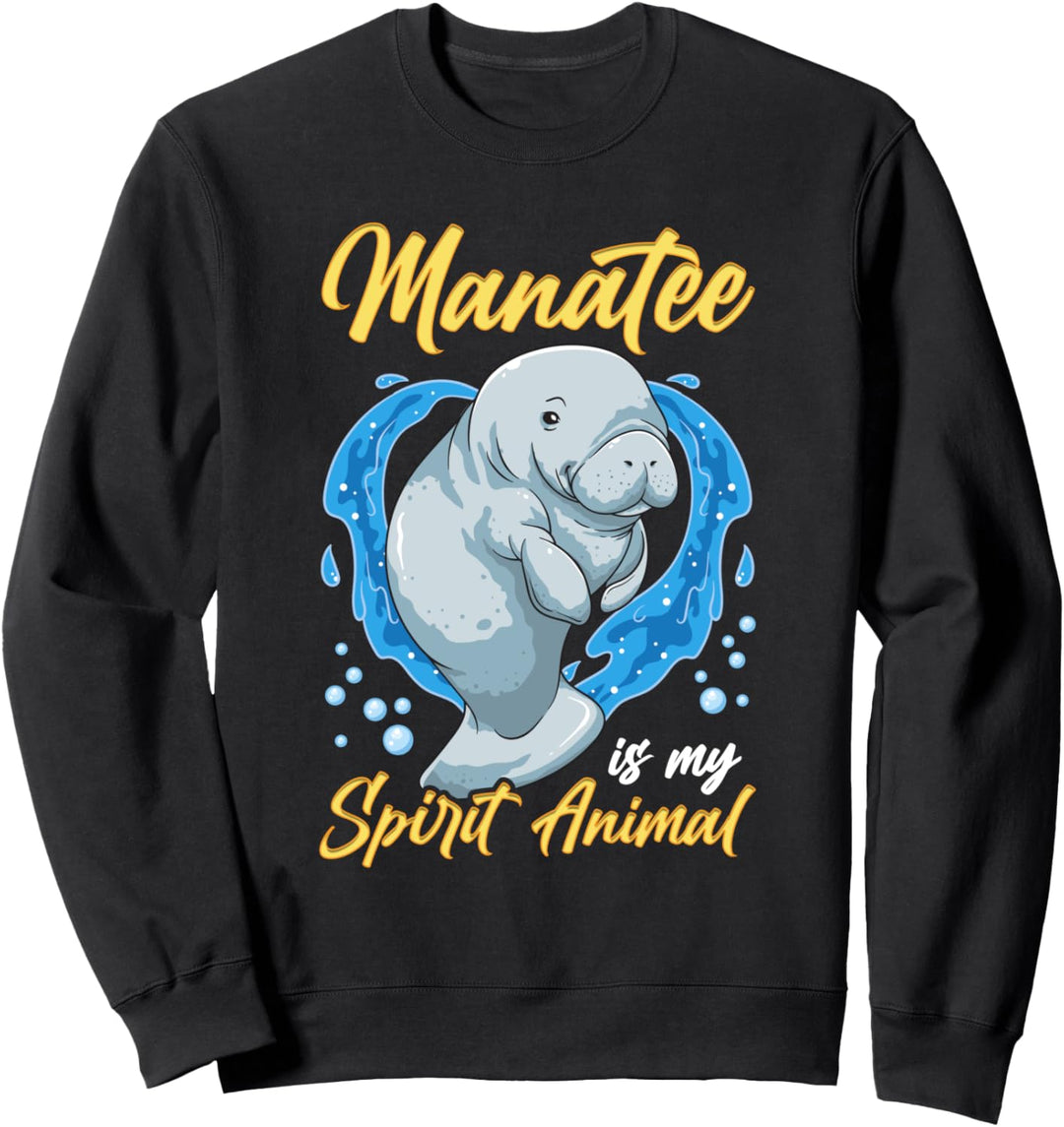 Seekuh ist mein Geist Tier niedliche Seekuh Dugong Geschenk Sweatshirt