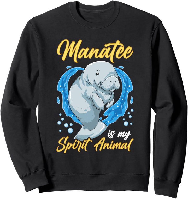 Seekuh ist mein Geist Tier niedliche Seekuh Dugong Geschenk Sweatshirt