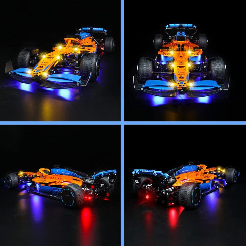 Led Licht Set für Lego McLaren F1, Led Beleuchtungs Set für Lego 42141 McLaren Formel 1 Rennwagen -