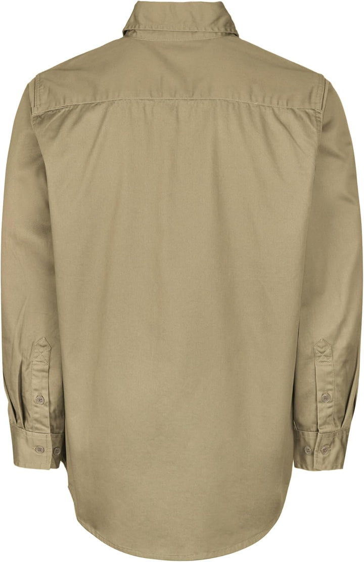 TICOMELA FR Hemden für Herren, flammhemmendes Shirt CAT2, leichtes 184 g. feuerhemmendes Schweisshem