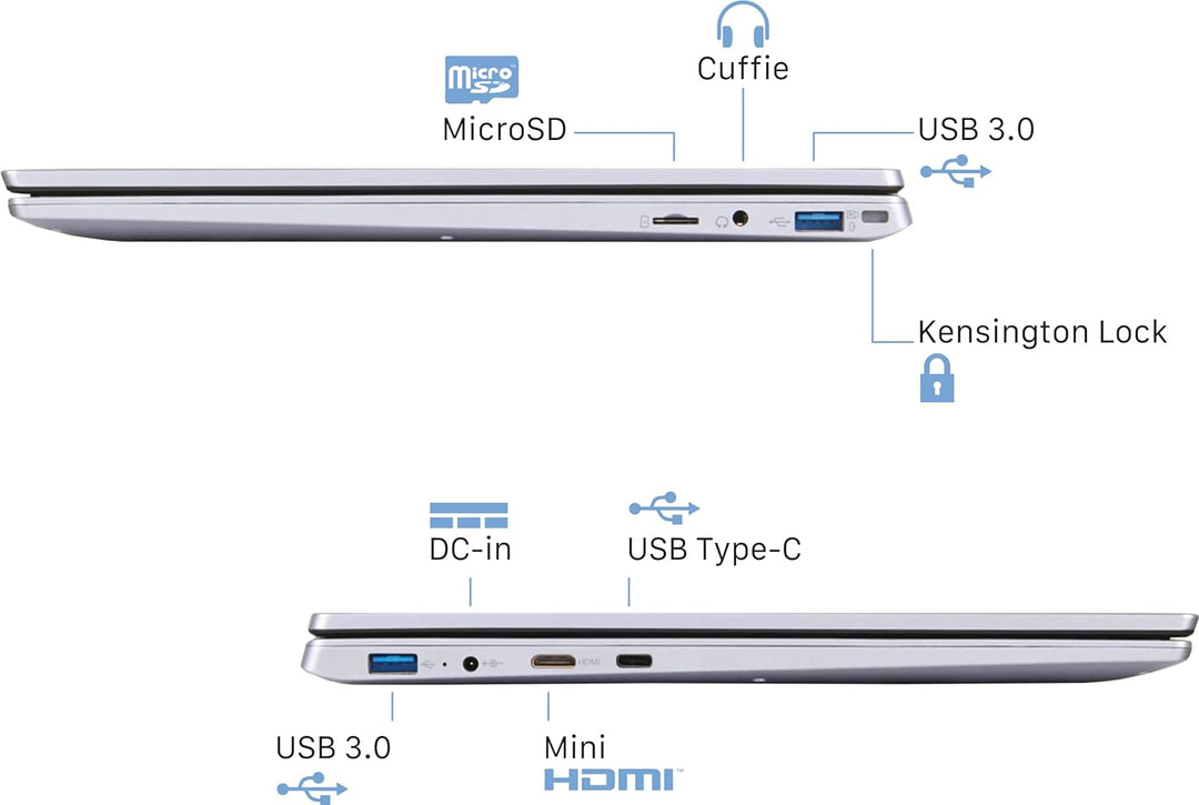 Microtech, Modell CB15A/1TBW1AV, CoreBook i5-1035G11, 16 GB - 512 GB SSD, 15,6-Zoll-Display und Wind