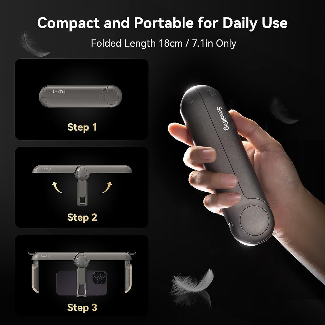 SMALLRIG P20 Foldable Universal Phone Cage, Smartphone Video Rig, Filmproduktion, Vlogging, für Vide