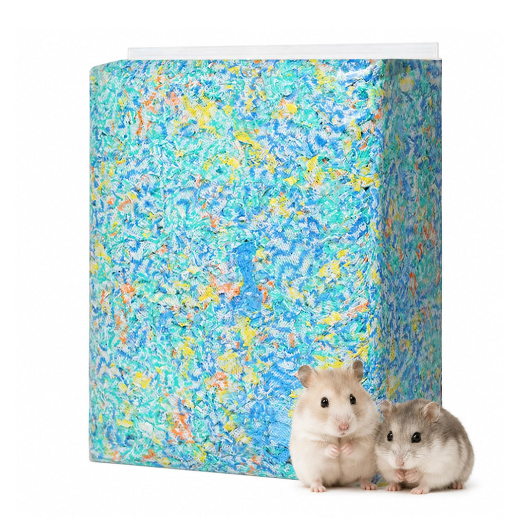 Hamster Einstreu 1800g, Staubfreie Papier Kleintierstreu,Einstreu Kaninchen 1800 Gramm, 1800 Gramm