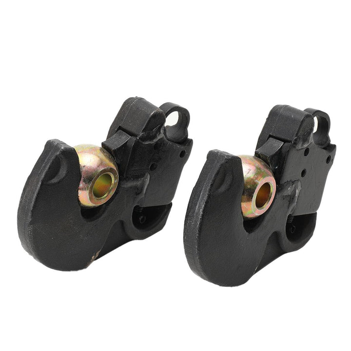 2er Set Unterlenker Fanghaken Schnellkuppler mit Kugel Modell: Cat II für 60-120 PS Traktor Trecker