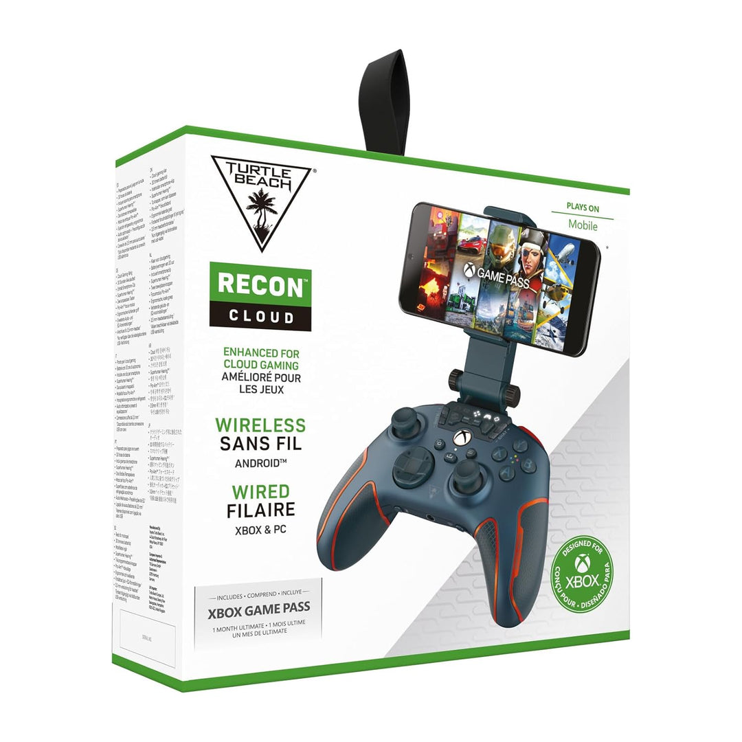 Turtle Beach Recon Cloud Blau Magma - Xbox Series X, Xbox Series S & Xbox One | Windows 10/11 | Andr