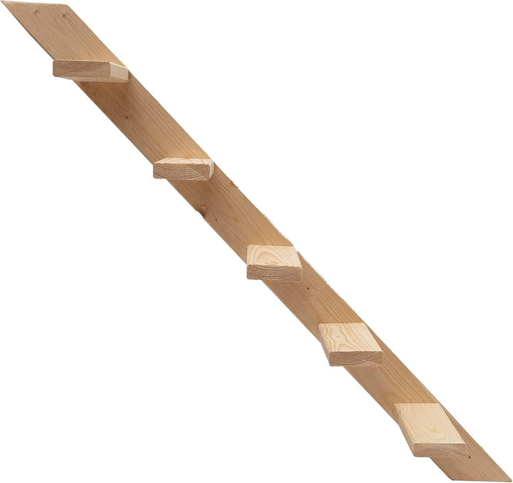 Katzenstufen Katzenleiter Katzentreppe Wandmontage Kletterwand 5 Stufen 1m (Katzenstufen), Katzenstu