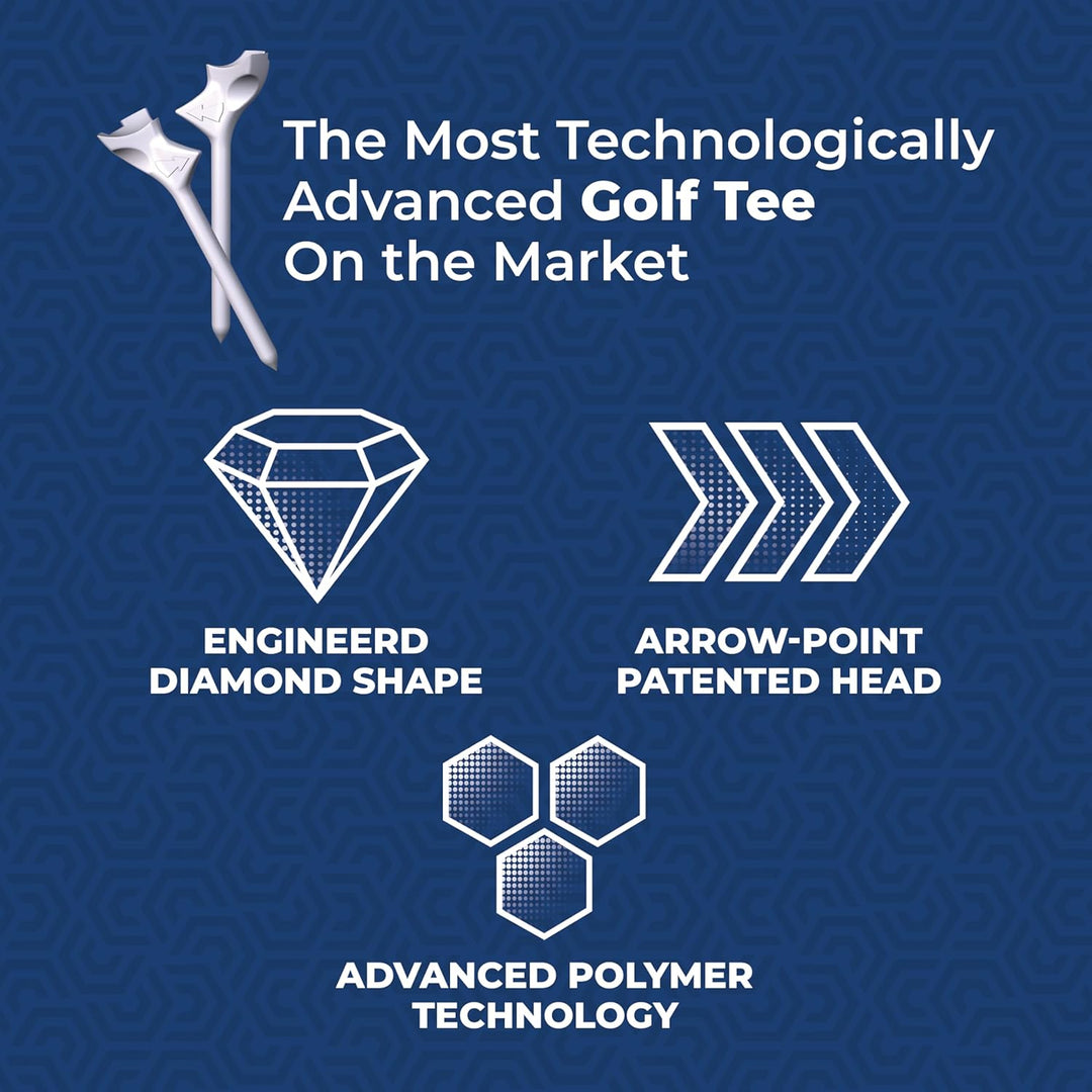 Flightpath Performance Golf-Tees 2.75 Zoll, 2.75 Zoll