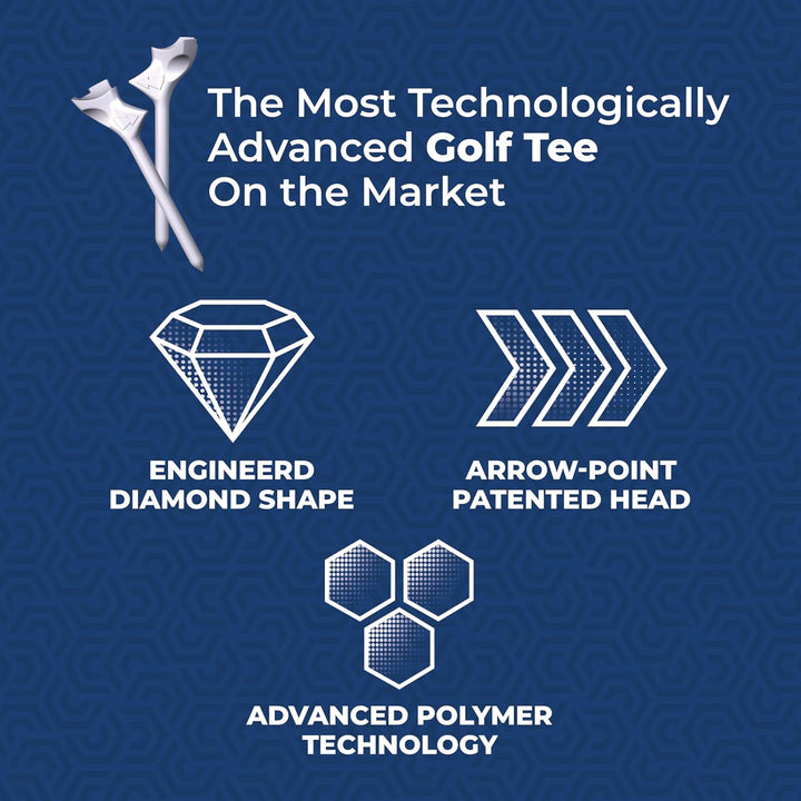 Flightpath Performance Golf-Tees 2.75 Zoll, 2.75 Zoll