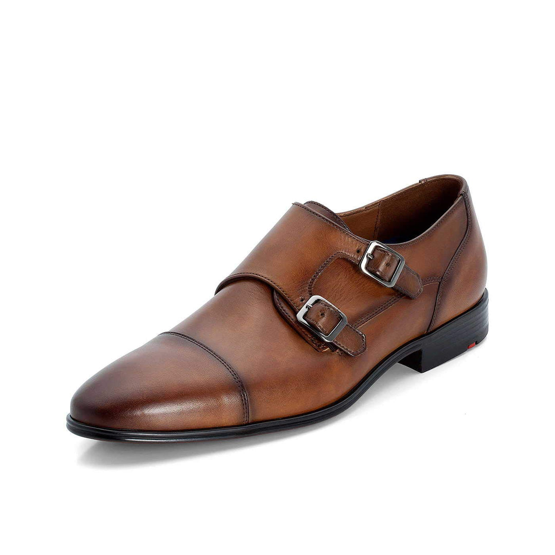 LLOYD Herren Slipper Mailand, Männer Businessschuhe,lose Einlage,Normalweit 40 EU Cognac, 40 EU Cogn
