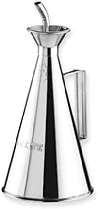 Ilsa Tropfsicherer Ölbehälter aus Edelstahl, 3/4 l, Metall, Silber 750 ml, 750 ml