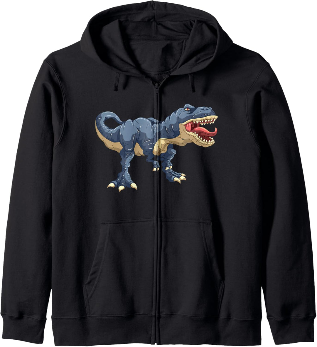 Blauer T Rex Tyrannosaurus Dino Dinos Damen Herren Jungen Kapuzenjacke