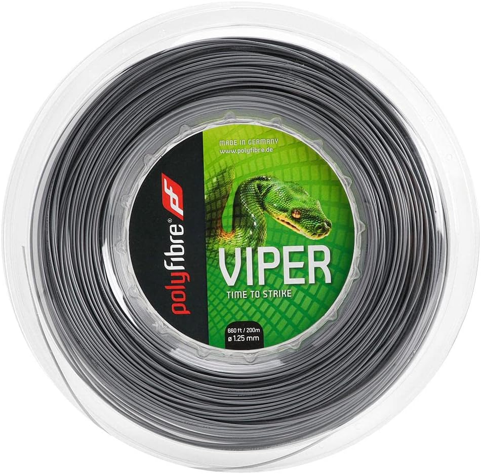 Polyfibre Saitenset Viper 200 m Grau, 200 m Grau