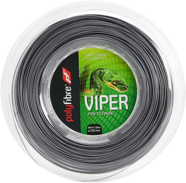 Polyfibre Saitenset Viper 200 m Grau, 200 m Grau