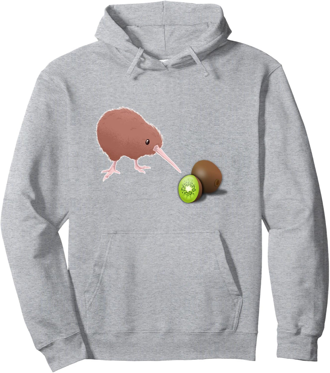 Kiwi Vogel Frucht Obst Neuseeland Kiwi Tierschutz Backpacker Pullover Hoodie