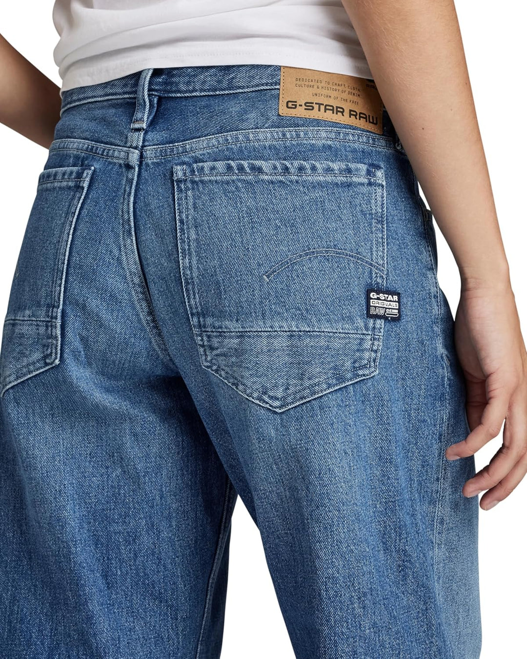 G-STAR RAW Damen Judee Loose Jeans 23W / 28L Blau Faded Harbor D22889 D436 D331, 23W / 28L Blau Fade
