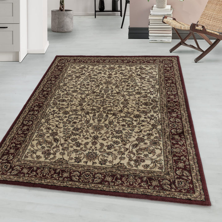 Wohnzimmerteppich Orient Design Kurzflor Schlafzimmer Esszimmer Küche Flur Teppich Pflegeleicht Weic