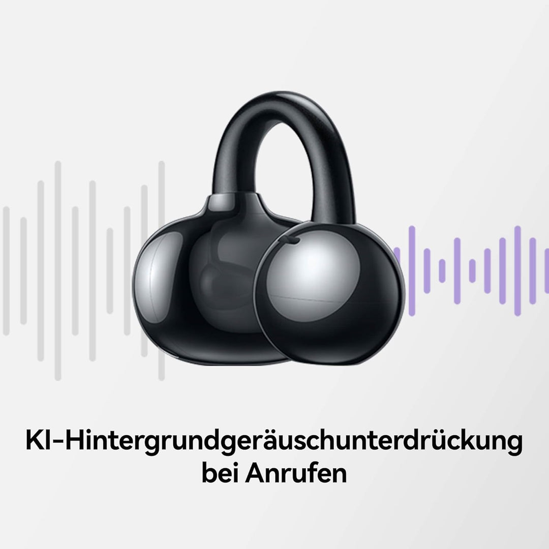 HUAWEI FreeClip, kabellose kopfhörer mit Innovatives Clip-Design, Intensives Open-Ear-Hörerlebnis, K