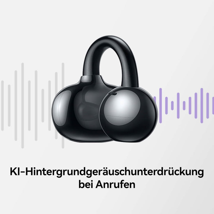 HUAWEI FreeClip, kabellose kopfhörer mit Innovatives Clip-Design, Intensives Open-Ear-Hörerlebnis, K