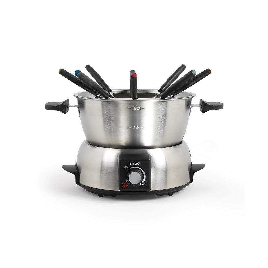 Fondue 1000 w 8 edelstahlgabeln - doc263