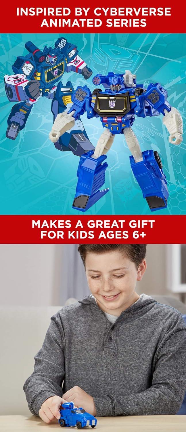 TRANSFORMERS E3637AS20 Soundwave Robot Actionfigur