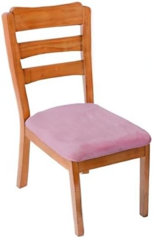 Homaxy Stuhlbezug Sitzfläche Samt Weich Sitzbezug Stuhl Stretch-sitzbezüge für Esszimmerstühle Abwas