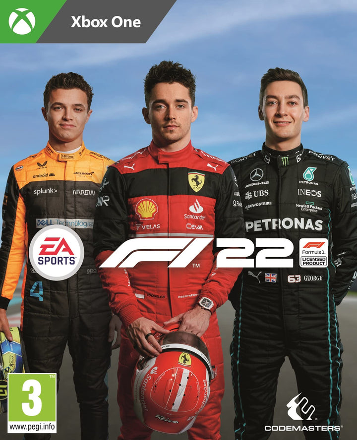 ELECTRONIC ARTS F1 22 (Xbox ONE) Standard Chinois SIMPLIFIÉ, ALLEMAND, NÉERLANDAIS, Anglais, ESPAGNO